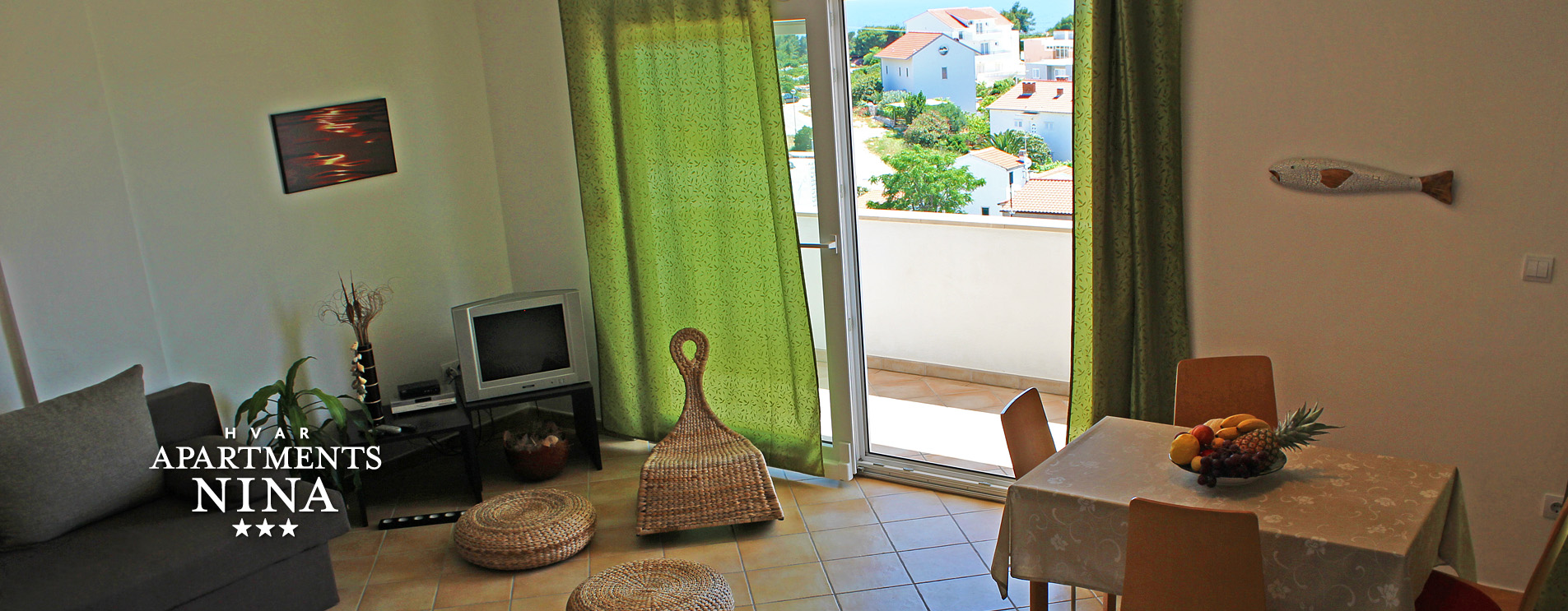 Apartments Nina in the town of Hvar